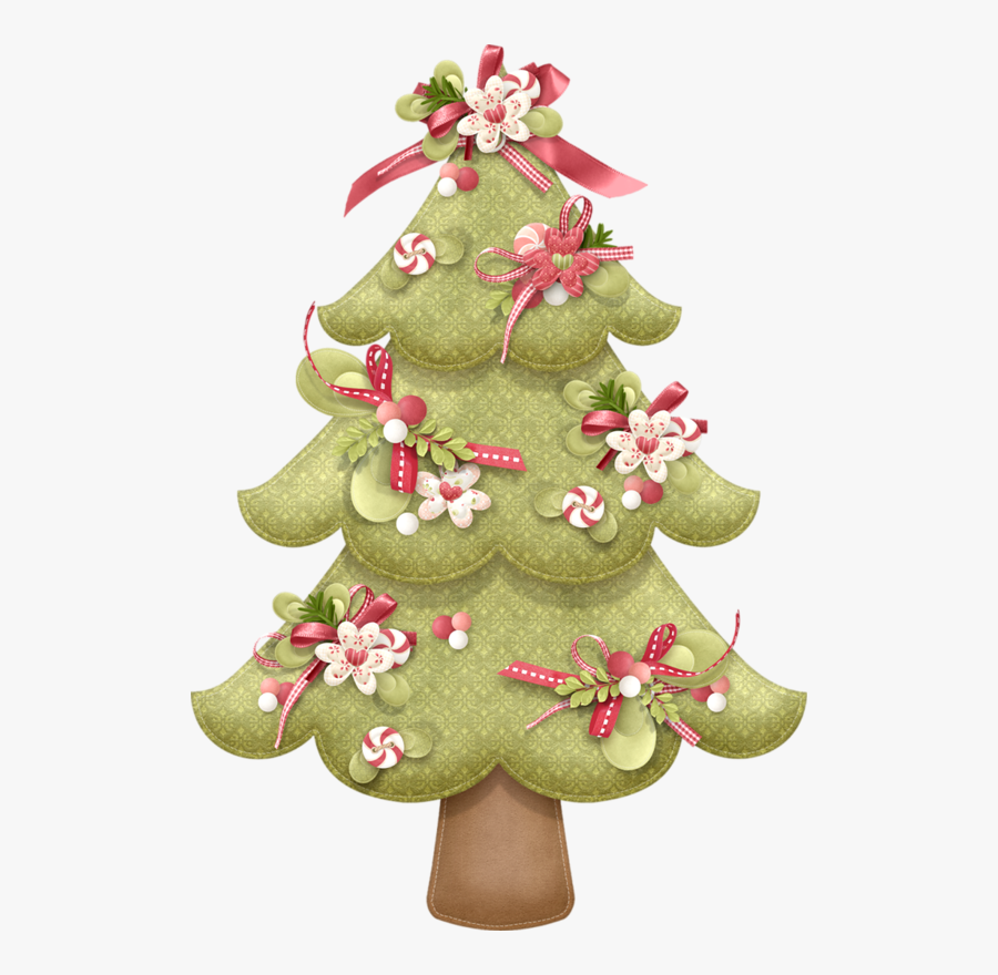 Transparent Cartoon Christmas Tree Png.