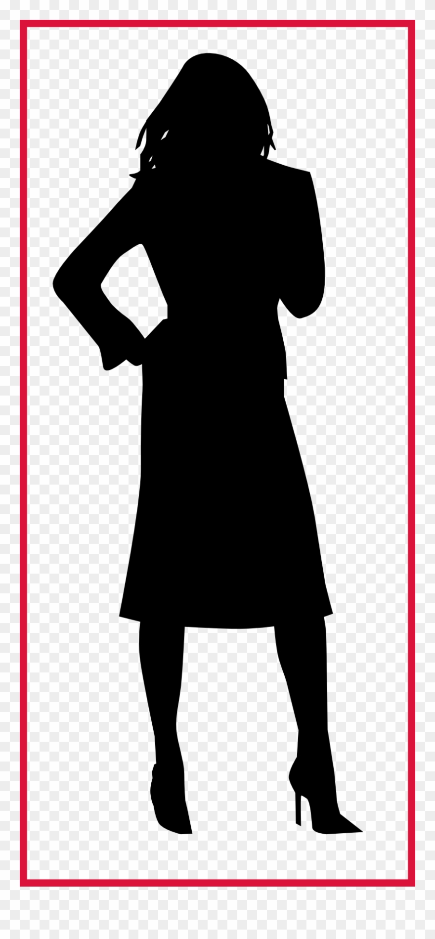 Banner Library Download Incredible Silhouette Woman.