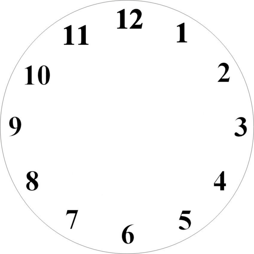 Free Blank Clock Face, Download Free Clip Art, Free Clip Art.