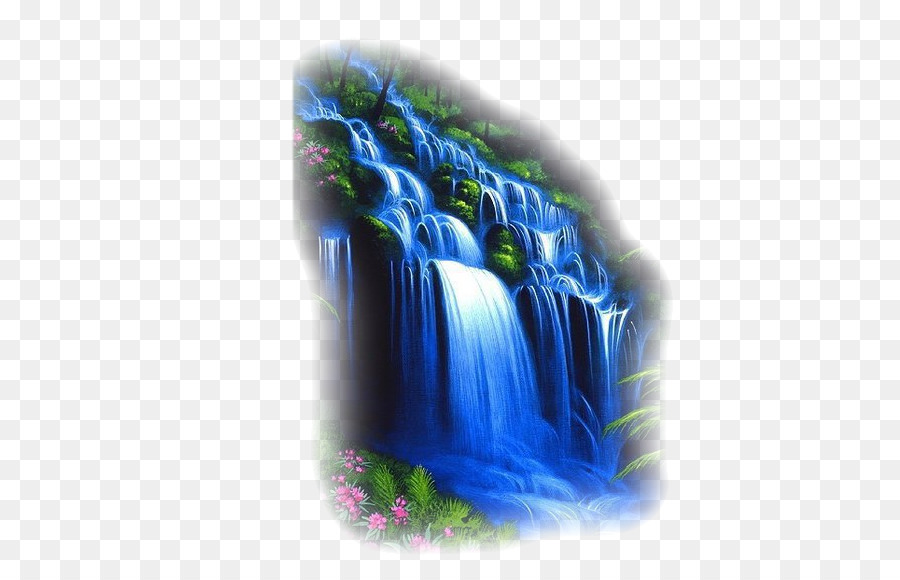 Waterfall Cartoon.