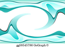 Wave Border Clip Art.