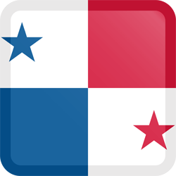 Panama flag clipart.