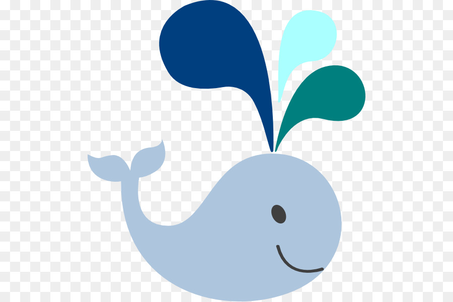 Whale Cartoon clipart.