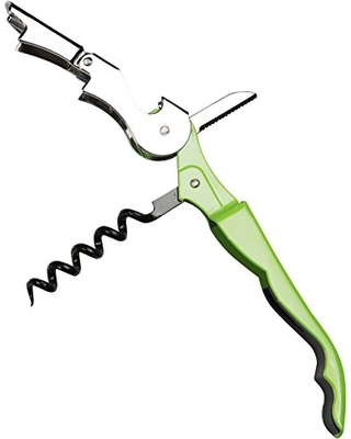 Amgo Amgo Stainless Steel Waiters Corkscrew, Green from Amazon.