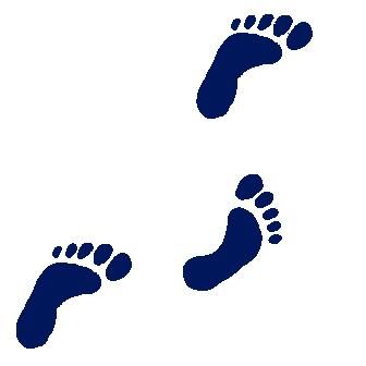 Walking Feet Clip Art.