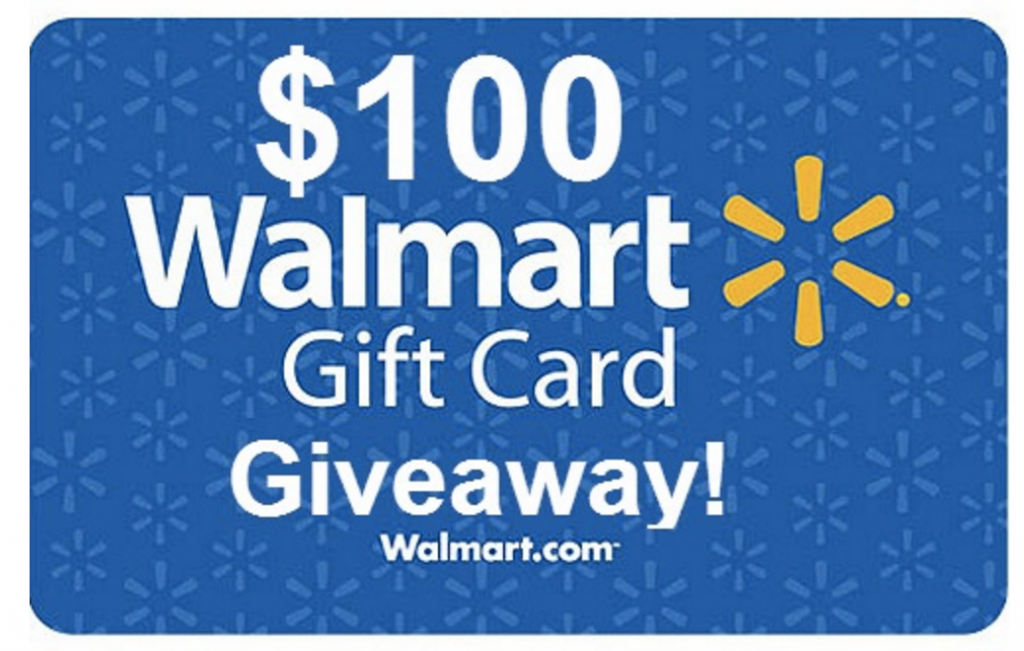 HOT* ENTER to WIN a $100 Walmart Gift Card (750 Winners!).