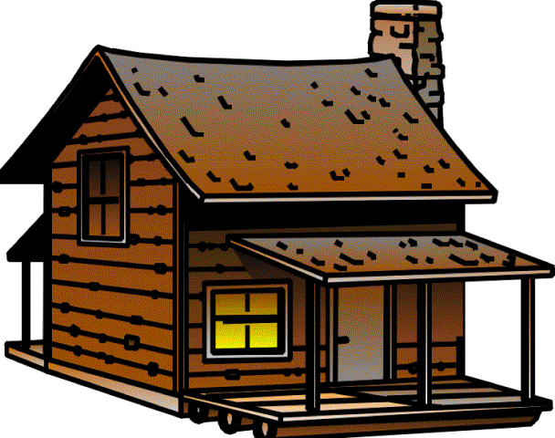 Pilgrim House Clipart.