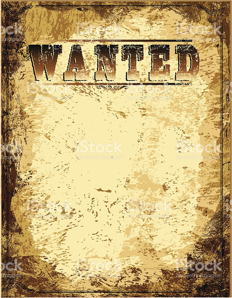 Wanted Poster Vector at GetDrawings.com.