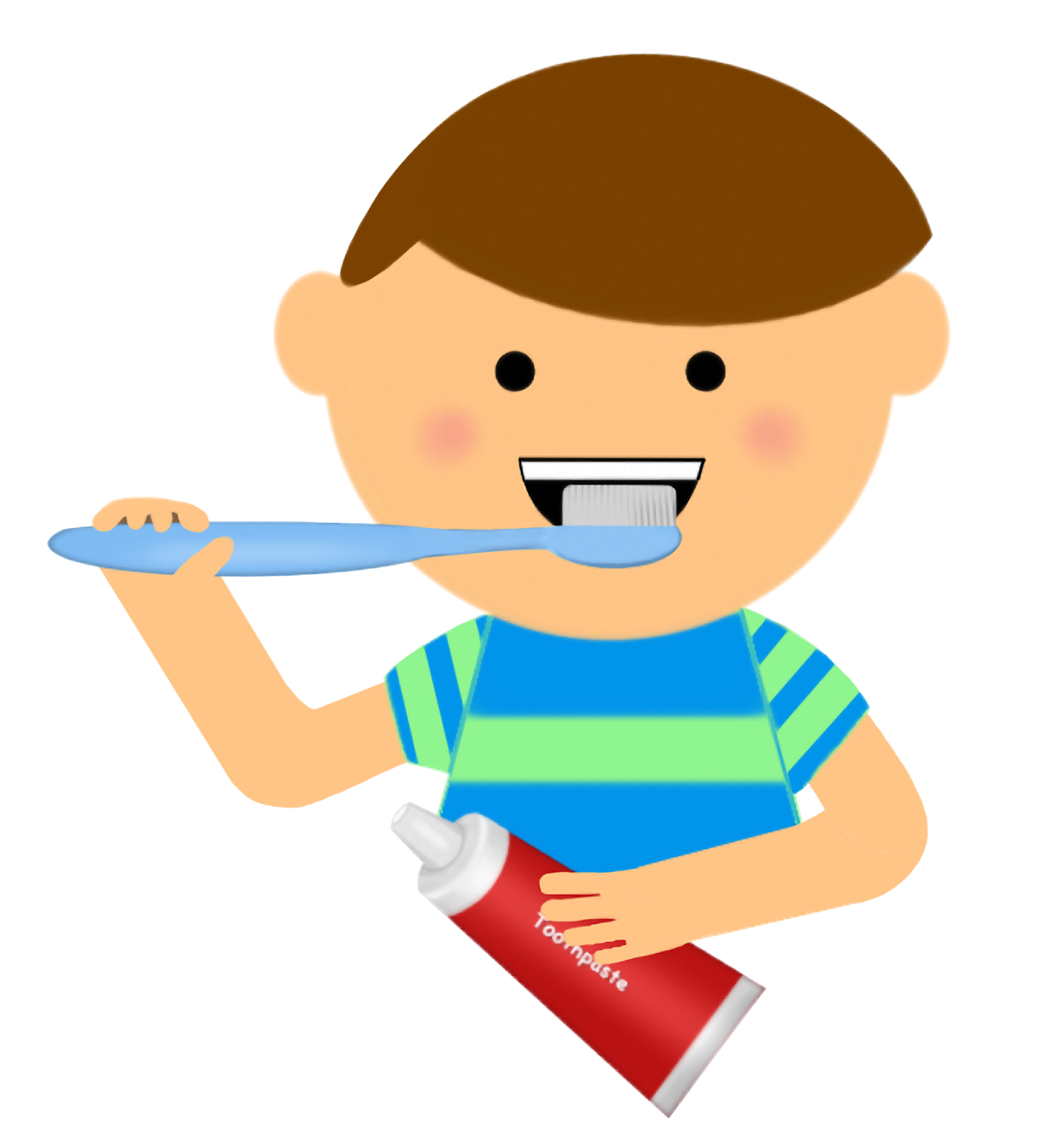 Comb clipart boy washing face, Comb boy washing face.