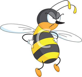 Bee And Wasp Clipart.