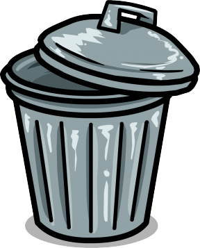 Garbage Can Clip Art Garbage Bin Cl, Trash Free Clipart.