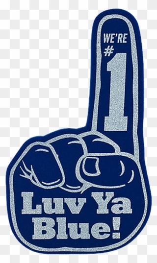 Free PNG 1 Foam Finger Clip Art Download.