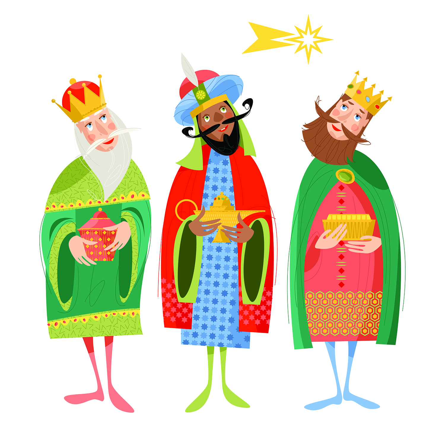 We Three Kings.