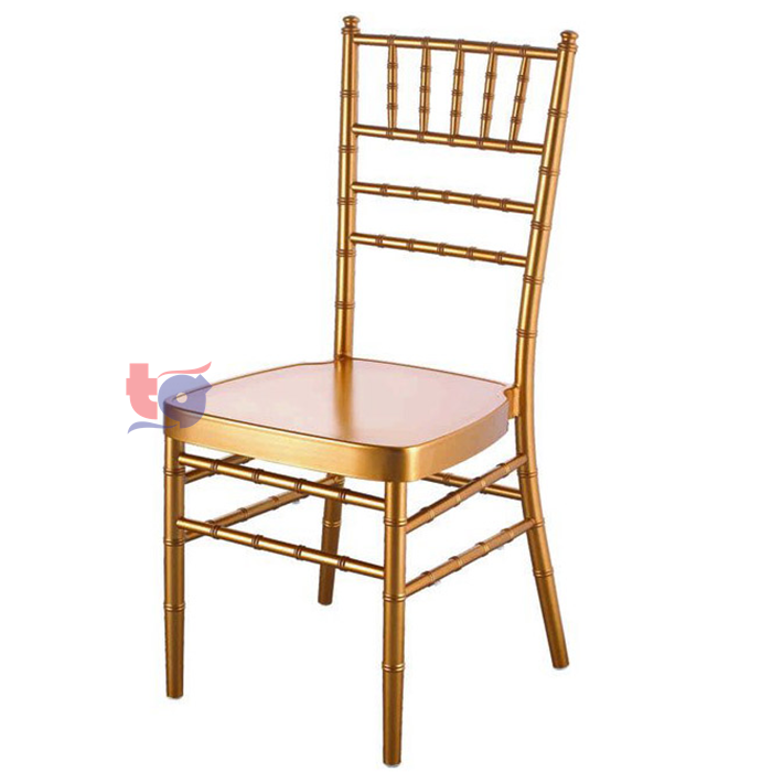 Steel Chiavari Chair / Kerusi Chiavari Besi with Seatpad (10 unit).