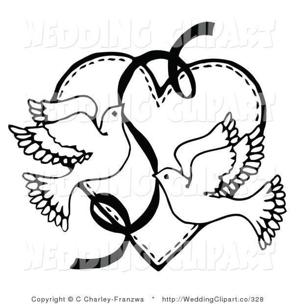 Wedding Clipart Black And White.