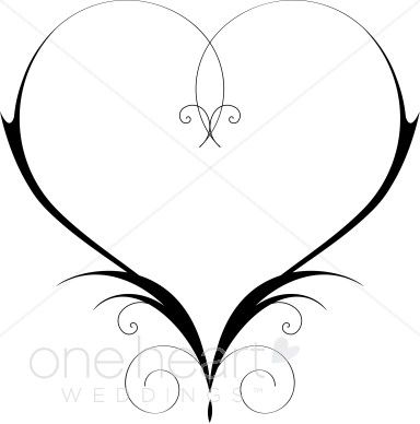 Wedding Clip Art Black And White Border.