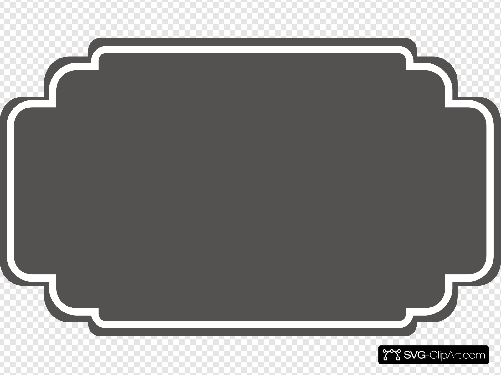 Grey Wedding Label Clip art, Icon and SVG.