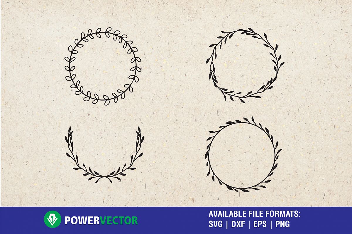 Laurel wreath svg.