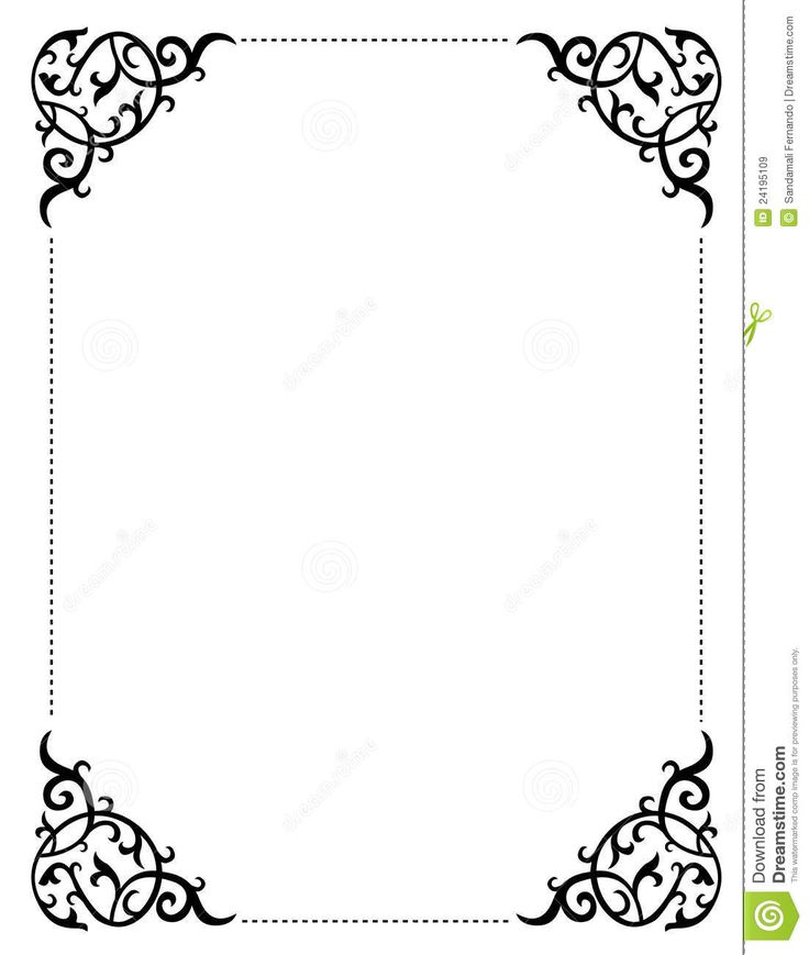 free border templates for invitations.