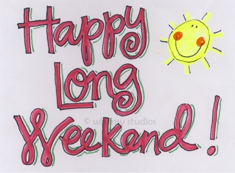 Long weekend clipart.