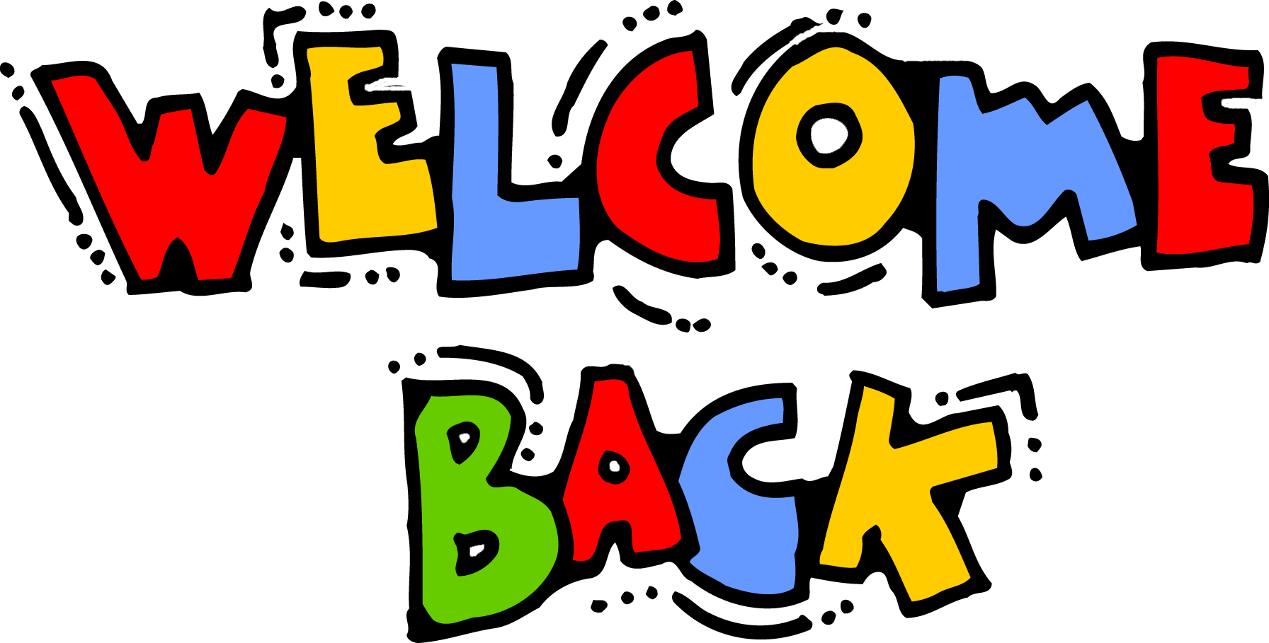 Welcome Back Free Clipart.