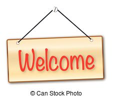 Welcome sign Vector Clipart Royalty Free. 44,500 Welcome sign clip.