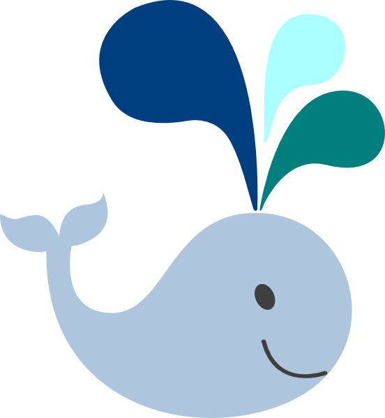 Baby Whale Clip Art.