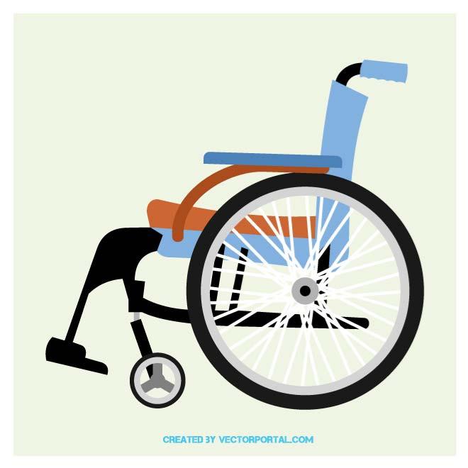 WHEELCHAIR CLIP ART.