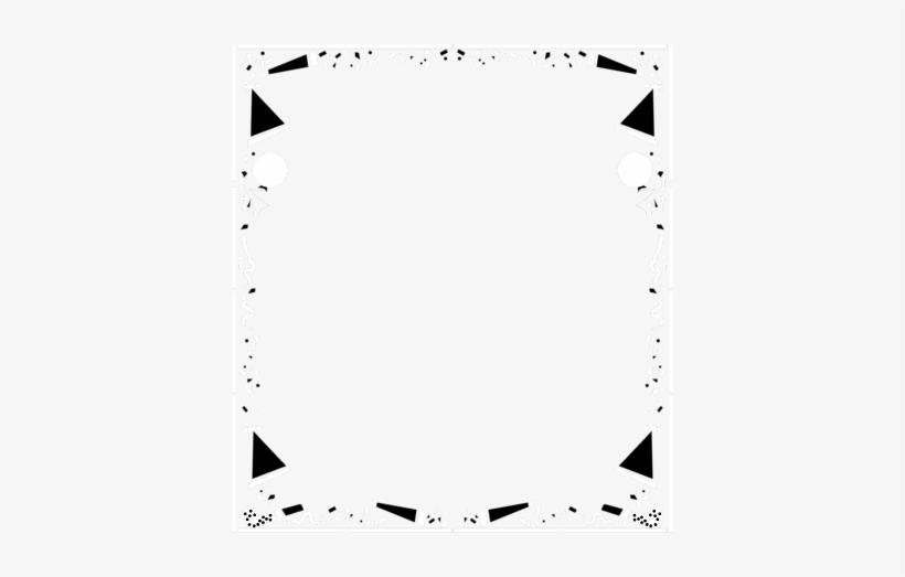 Confetti Clipart Page Border.