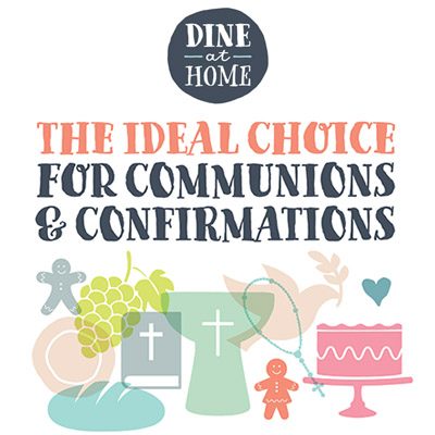 Communion/Confirmation? @Home Catering has the solution.