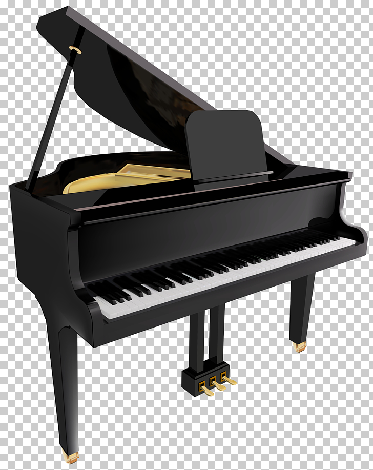 Piano , Transparent Piano , black and white grand piano.