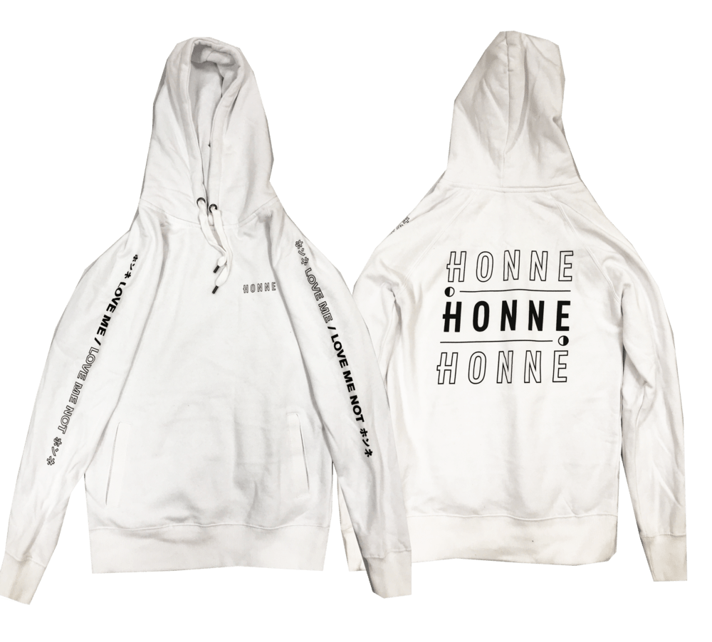 White Love Me / Love Me Not Hoodie.