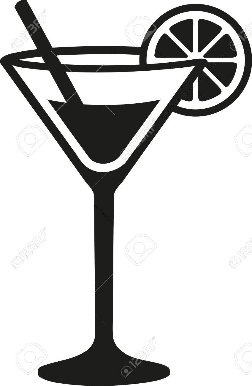 679 Martini free clipart.