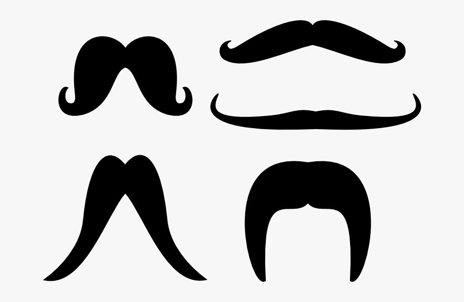 Moustache Clipart.