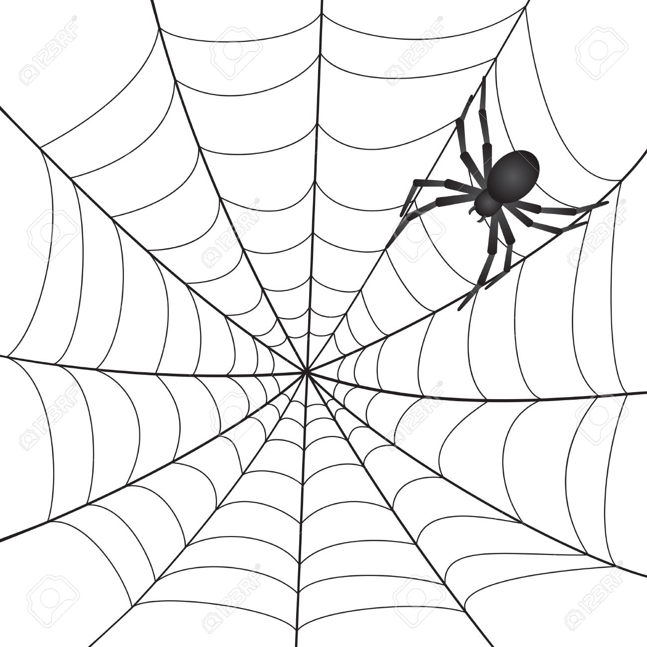 Spider Web Line Drawing at GetDrawings.com.