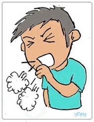 Whooping Cough Clipart.