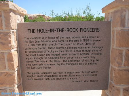 lds hole in the rock.