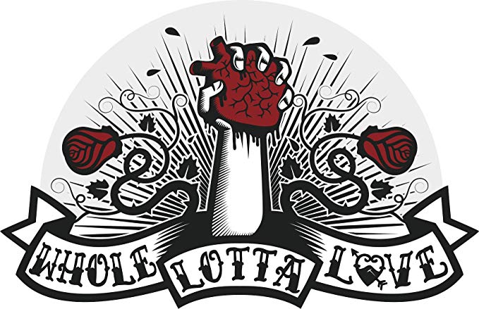 Amazon.com: Whole Lotta Love Rose Thorn Bleeding Heart Icon.