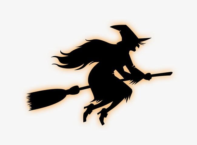 Witch Riding A Broom PNG, Clipart, Broom, Broom Clipart.