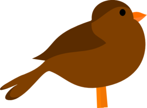 Brown Bird Clip Art at Clker.com.