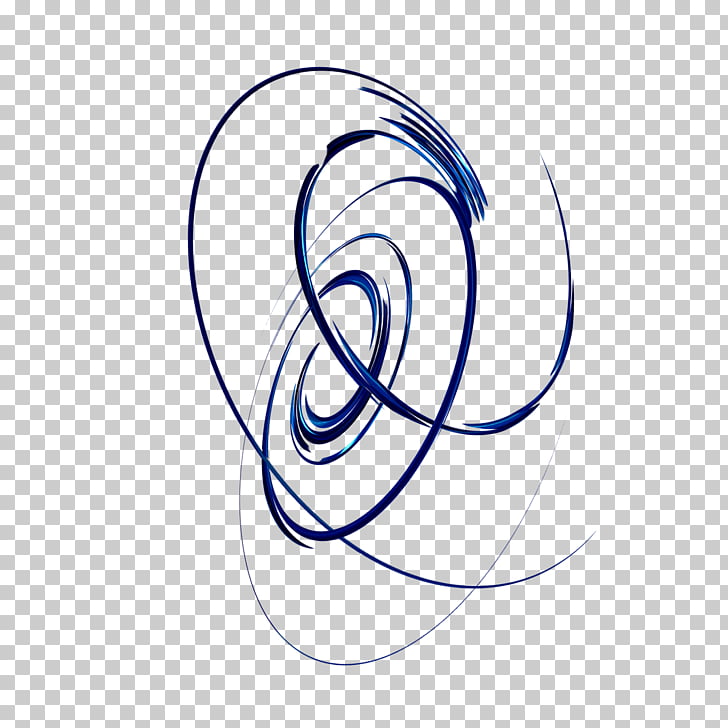 Spiral Blue, wind PNG clipart.