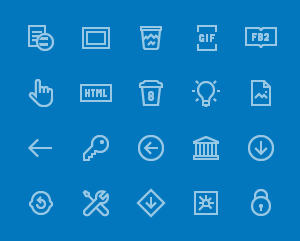 200 Windows 10 Icons.