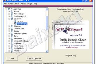 WP Clipart Viewer Download to Windows Grátis.