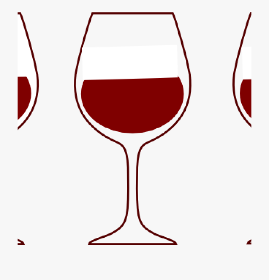 Wine Glass Clipart Wine Glass Spilling Silhouette Clipart.