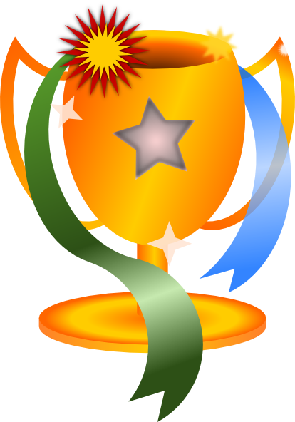 Winner Trophy Clipart.