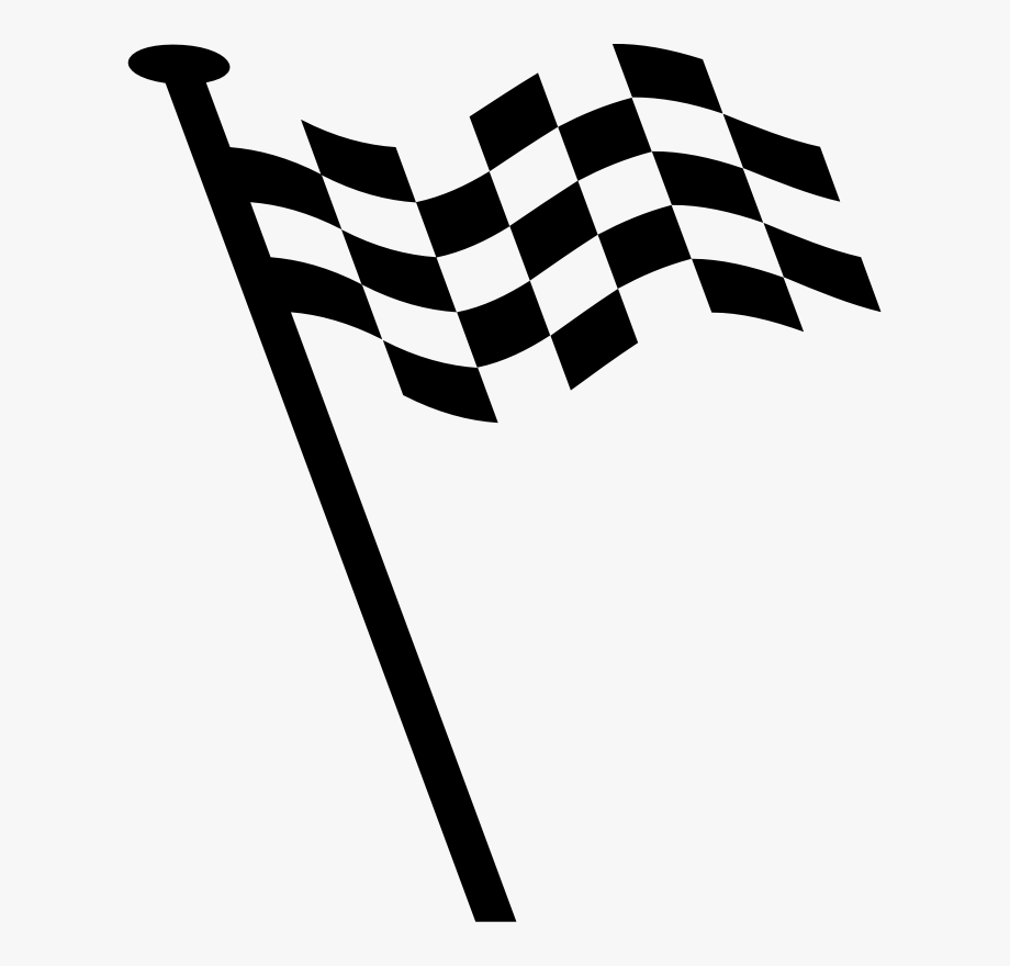 Clipart Racing Flag.