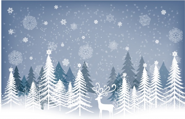 Winter clipart background 5 » Clipart Station.