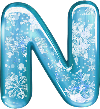 Clipart winter letter, Clipart winter letter Transparent.