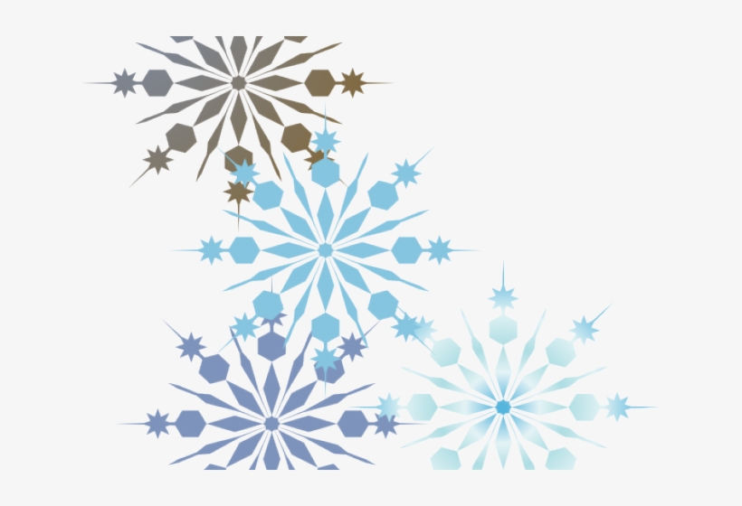 Snowflakes Clipart Boarder.