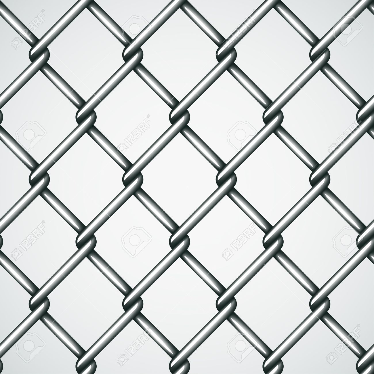 Vector Wire Fence Seamless Background Royalty Free Cliparts.